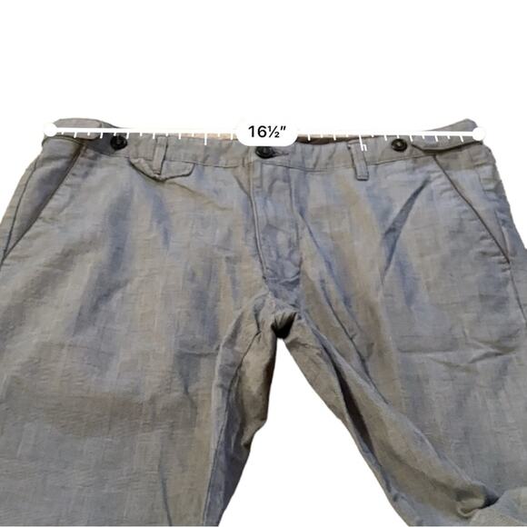 Zara Man Black & White "Gray" Houndstooth Mid Rise Straight Leg Dress Pants 32 - Picture 8 of 10